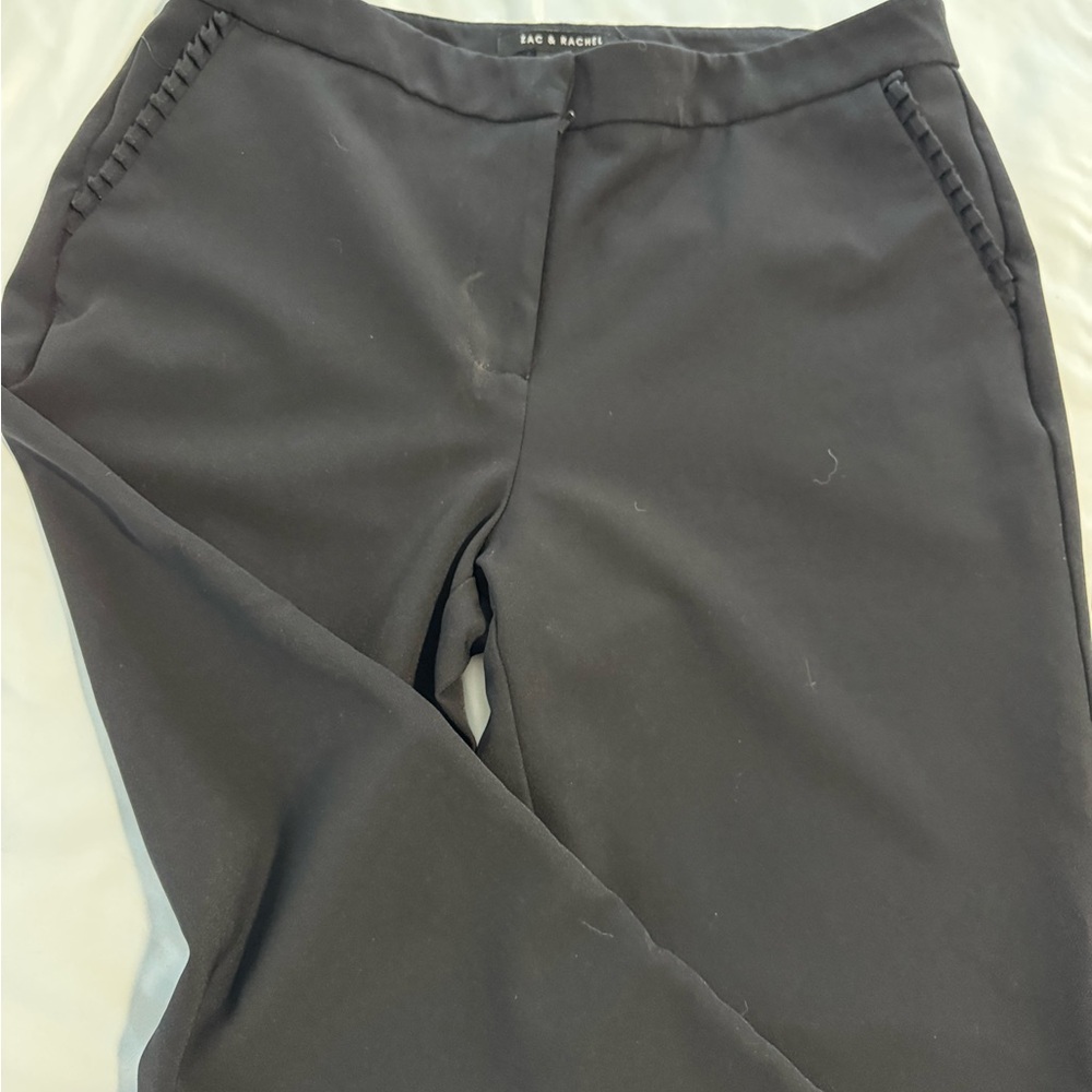 Zac & Rachel Black Womens Dress Pants